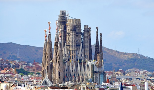 Sagrada, Familia, Barcelona.